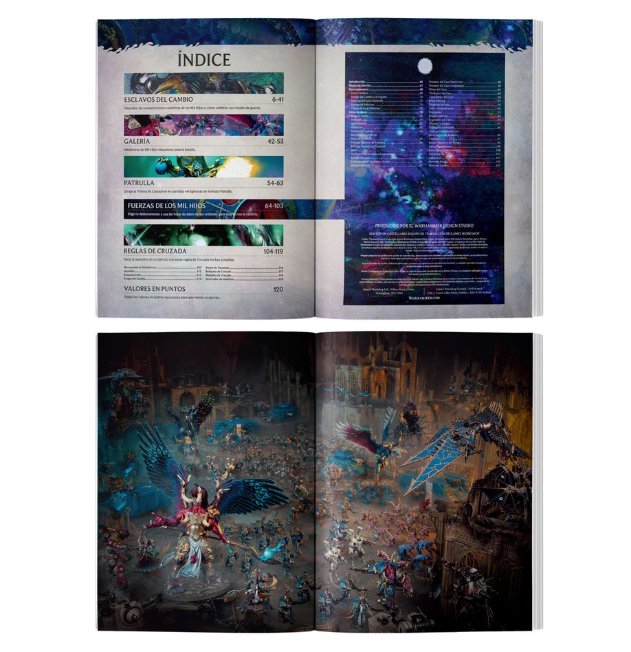 CODEX: THOUSAND SONS (ESPAÑOL) - vista 2 - Games Workshop