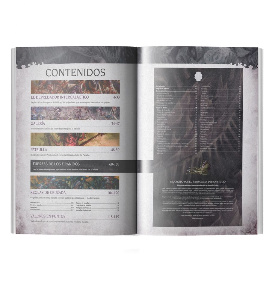 CODEX: TYRANIDS (ESPAÑOL) - vista 2 - Games Workshop