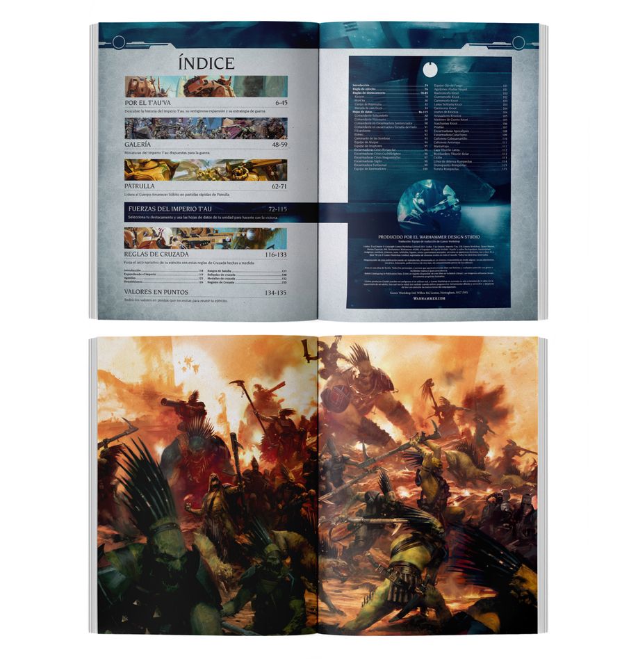 CODEX: T'AU EMPIRE (ESPAÑOL) - vista 2 - Games Workshop