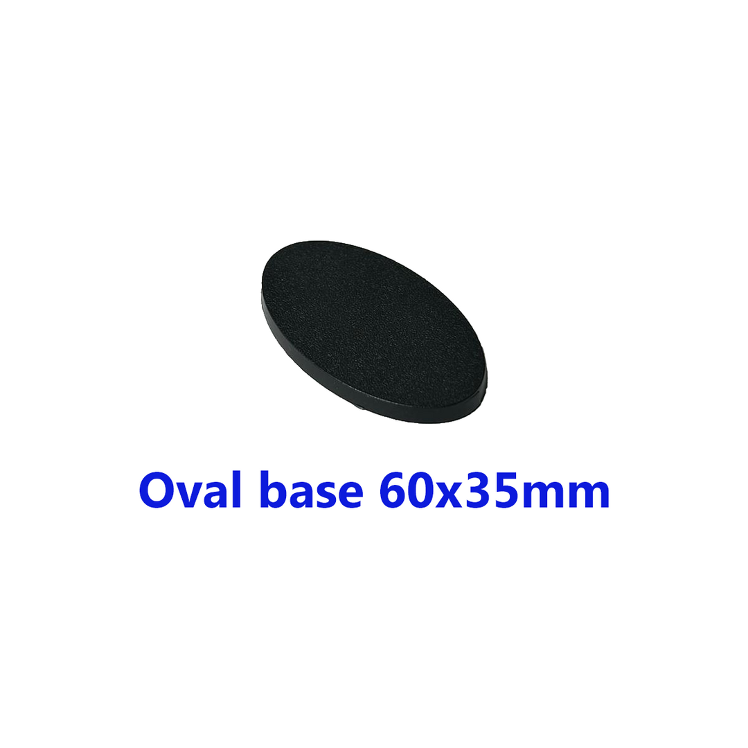 Peana ovalada 60x35 mm - ImpriWars