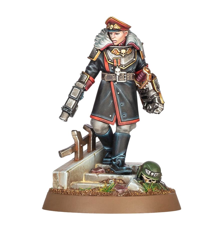 ASTRA MILITARUM: COMMISSAR GRAVES - vista 4 - Games Workshop
