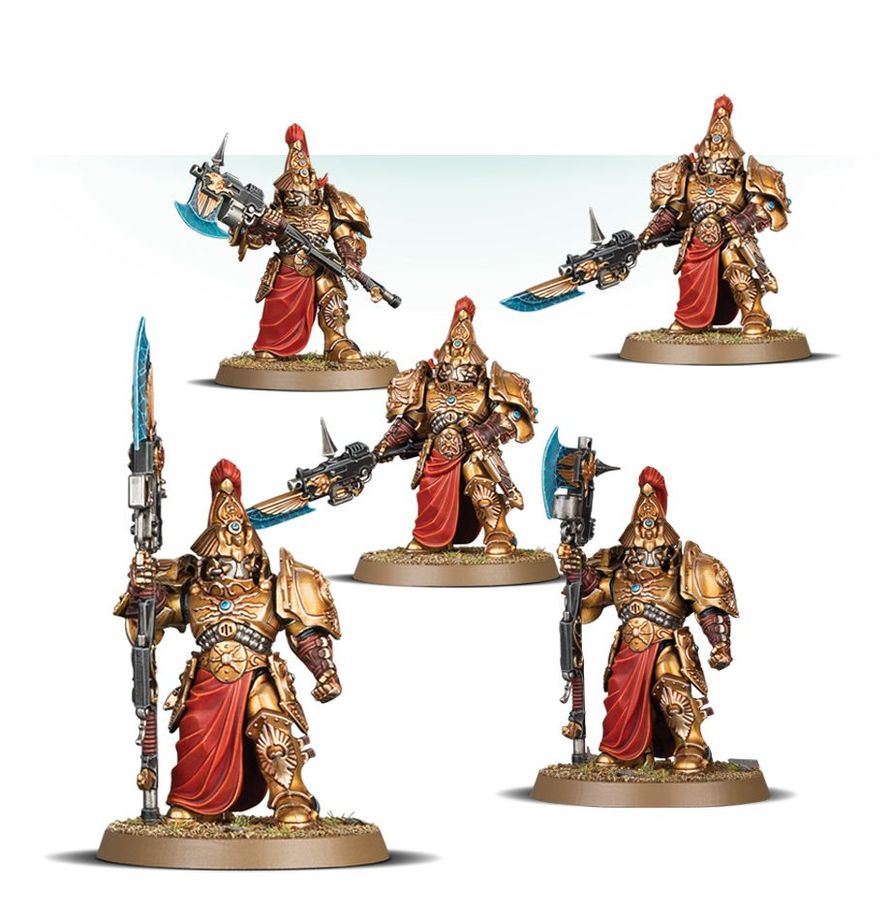 Adeptus Custodes: Guardas Custodios