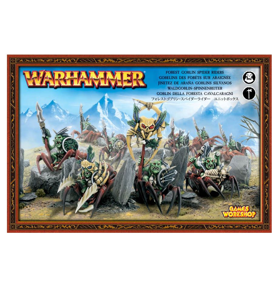 Gloomspite Gitz: Grots Jinetez de Arañaz (Venta Directa)