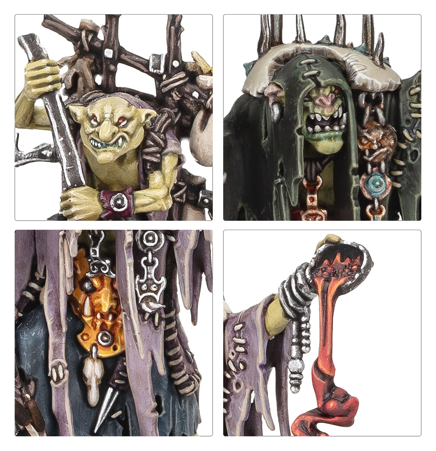 Orruk Warclans: Chamán Pantanozo con Grotikario (Venta Directa)