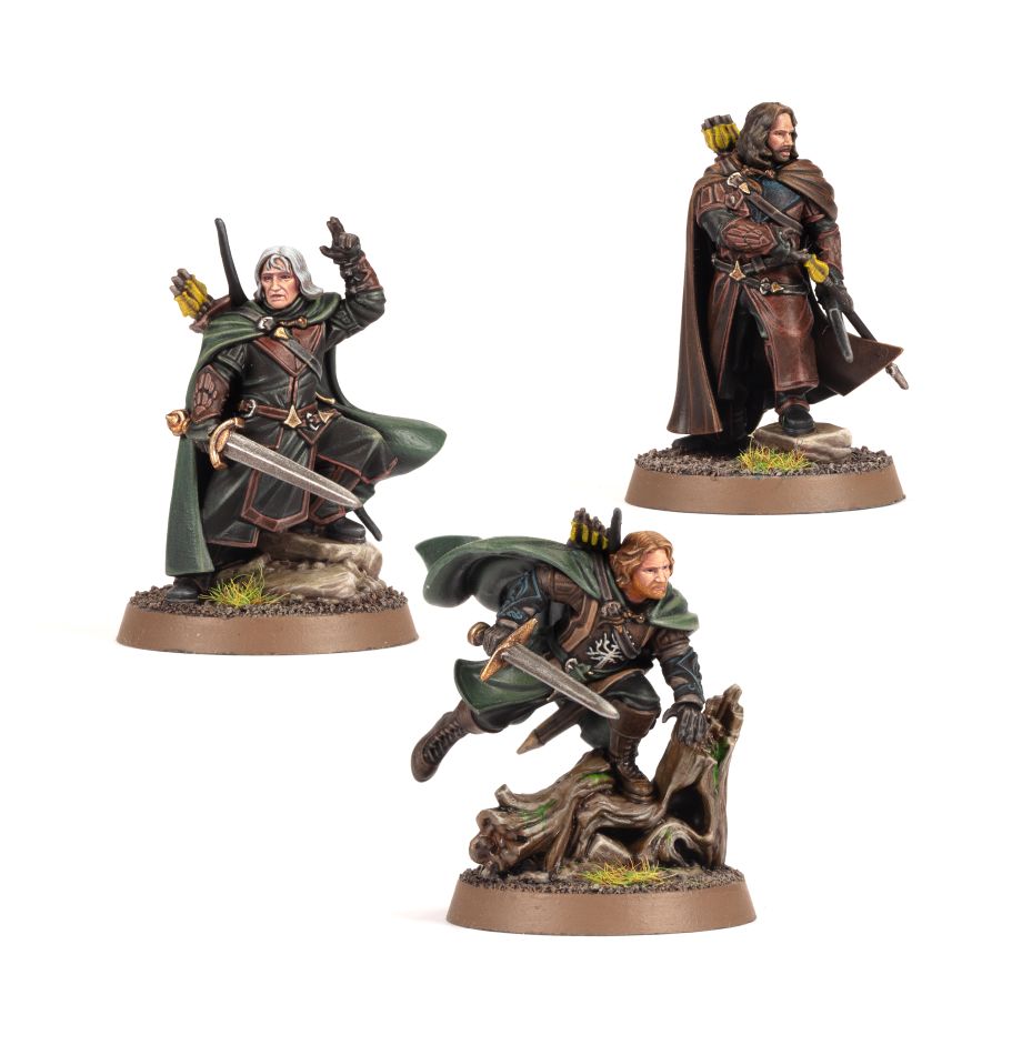 Middle-earth SBG: Faramir, Madril y Damrod, montaraces de Ithilien (Venta Directa)