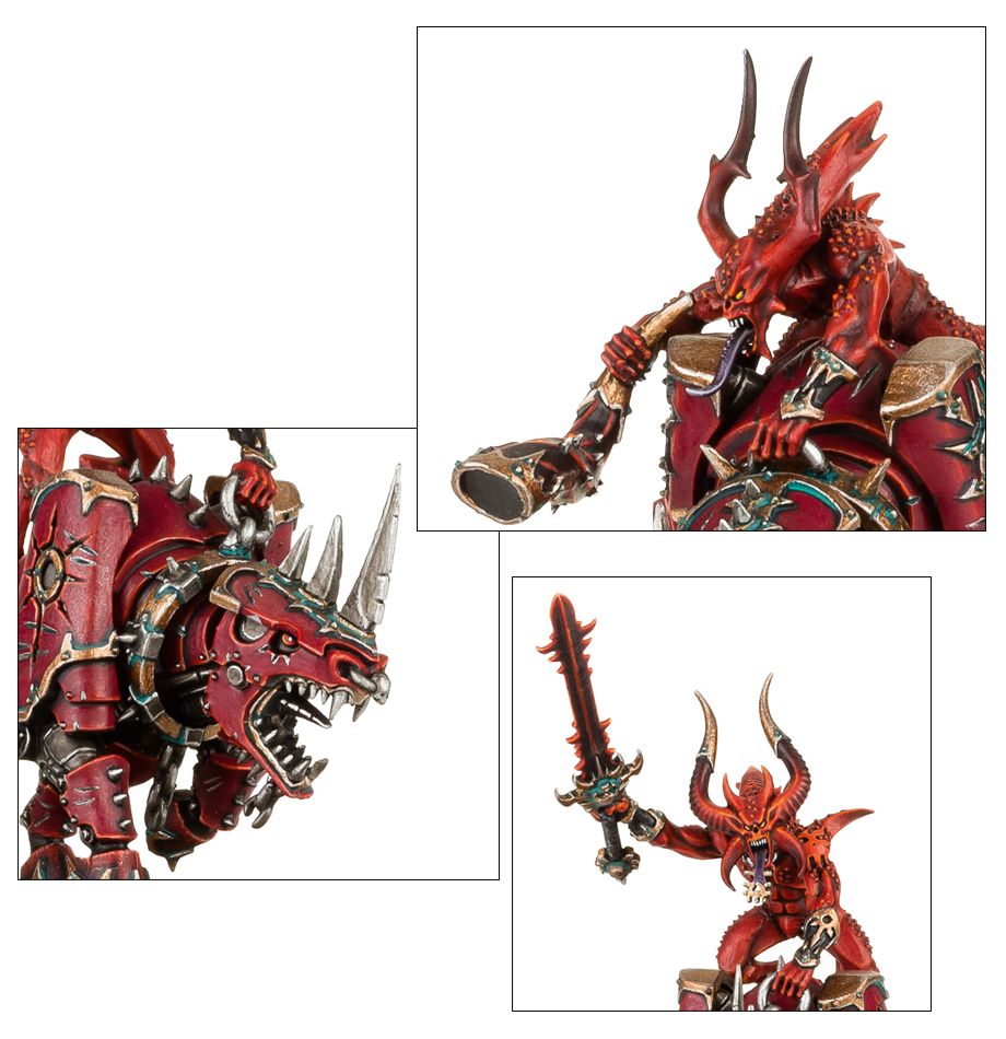 Chaos Daemons: Aplastadores (Bloodcrushers)