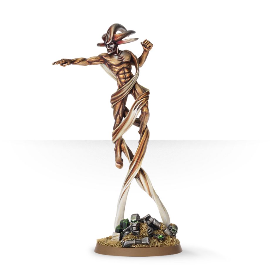 Fragmento de C'tan del Embaucador - detalle de la miniatura