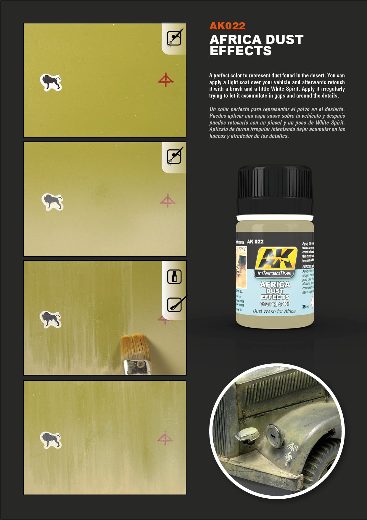 AFRICA DUST EFFECTS — AK INTERACTIVE - vista 3 - AK