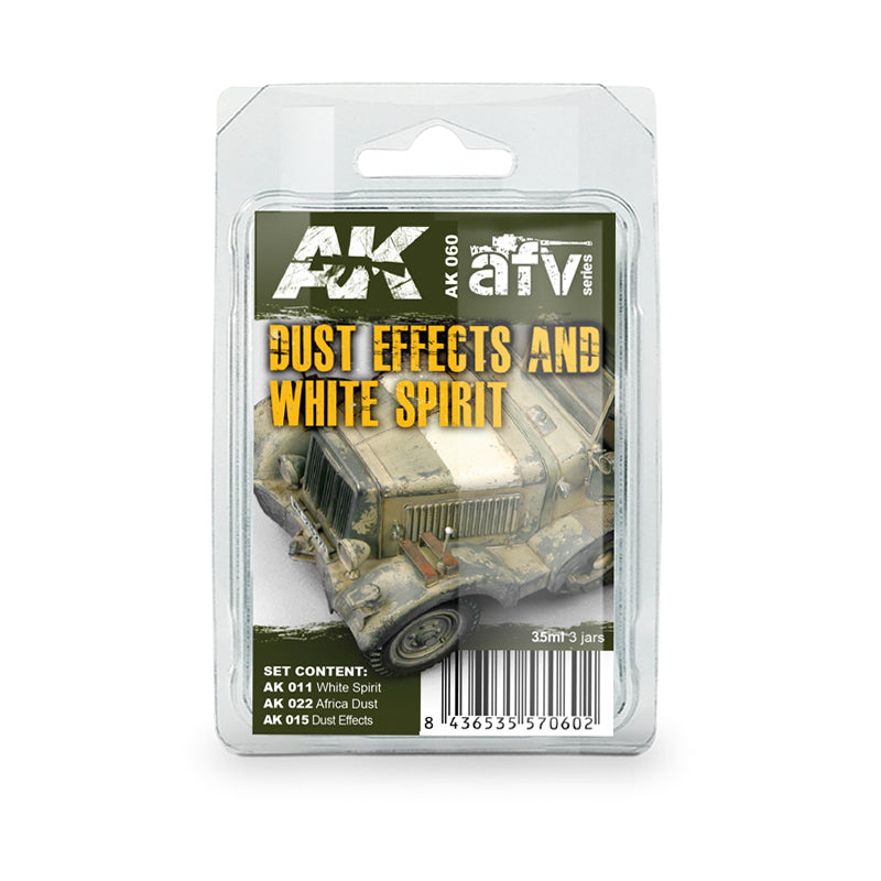 Set de efectos de polvo y White Spirit - AK