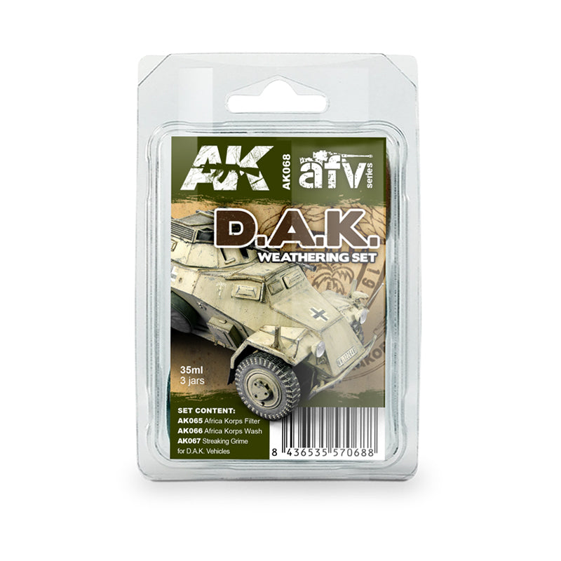 AFRIKA KORPS WEATHERING SET - AK