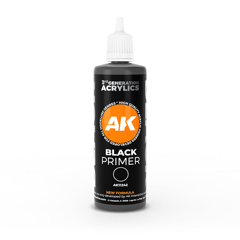 Black Primer 100 ml 3GEN - AK