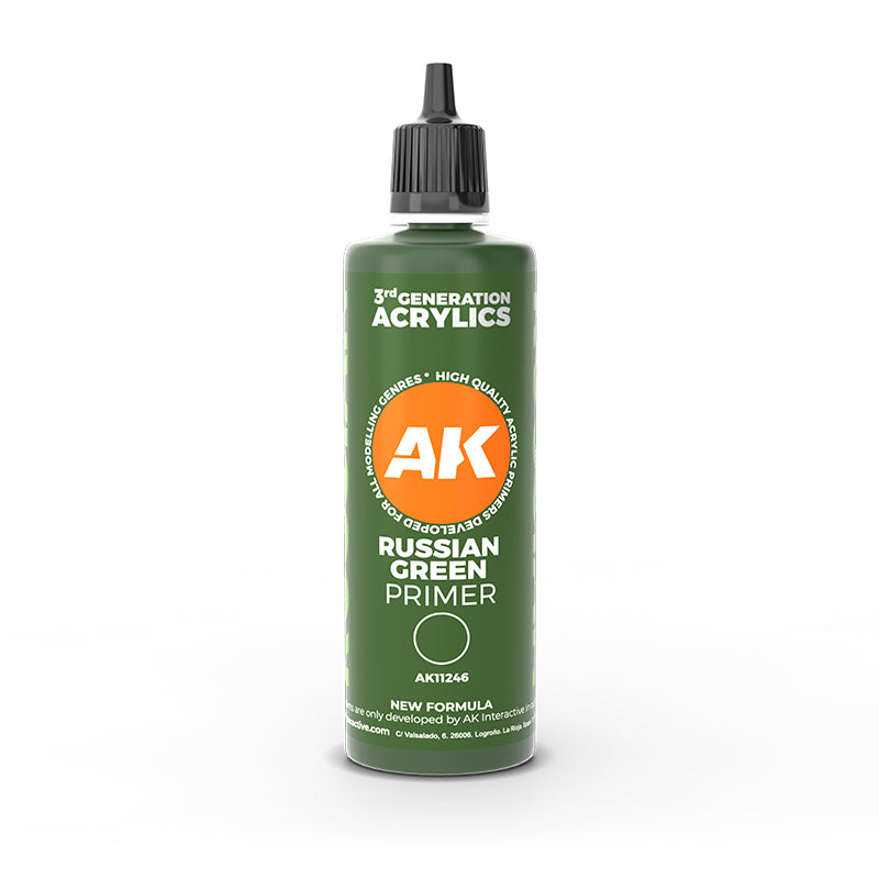 Russian green surface Primer 100 ml 3GEN - AK