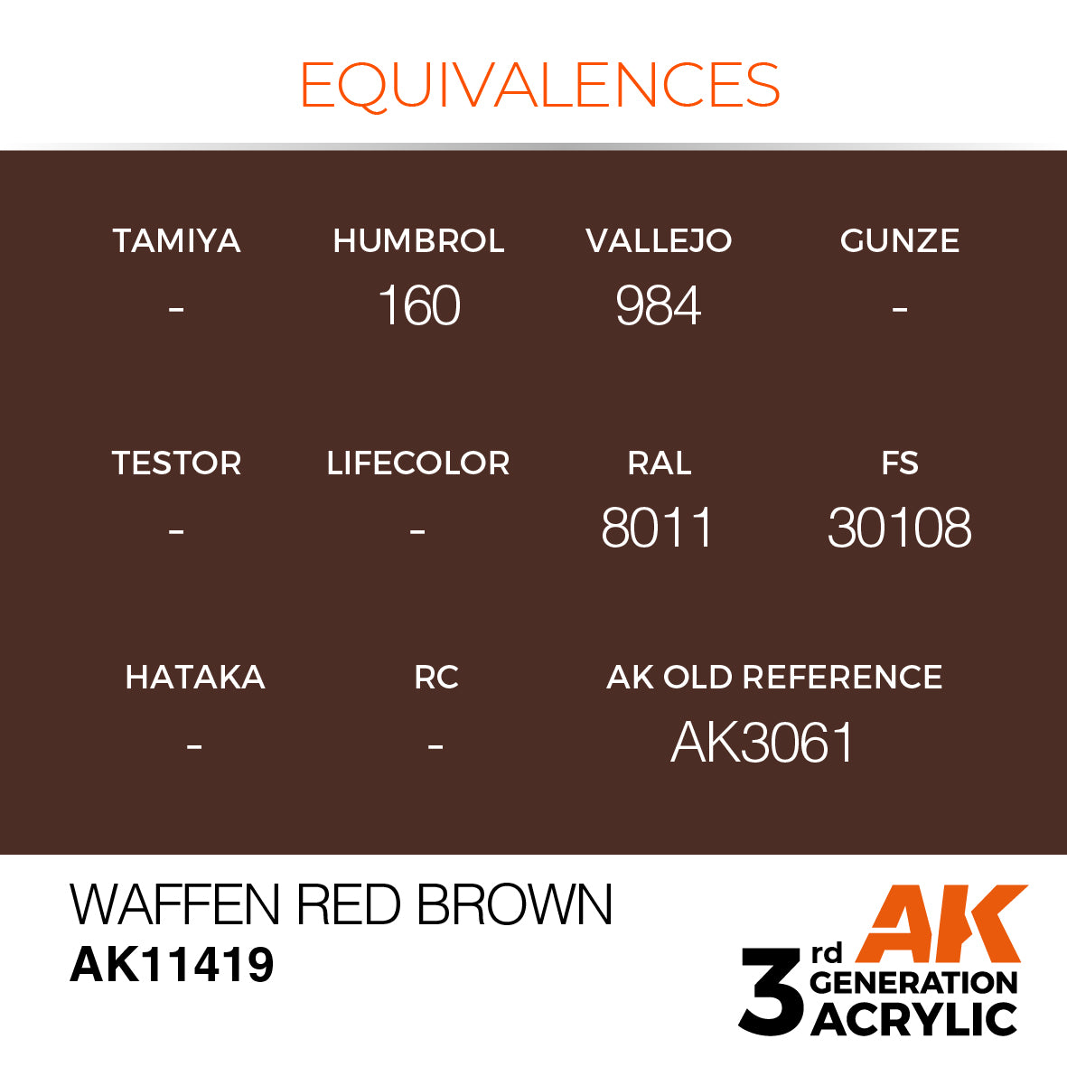Waffen Red Brown - vista 3 - AK