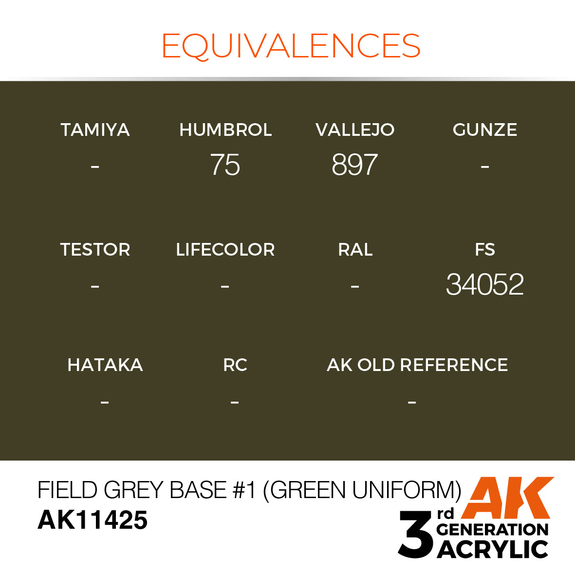Field Grey Base #1 (Green uniform) - vista 3 - AK