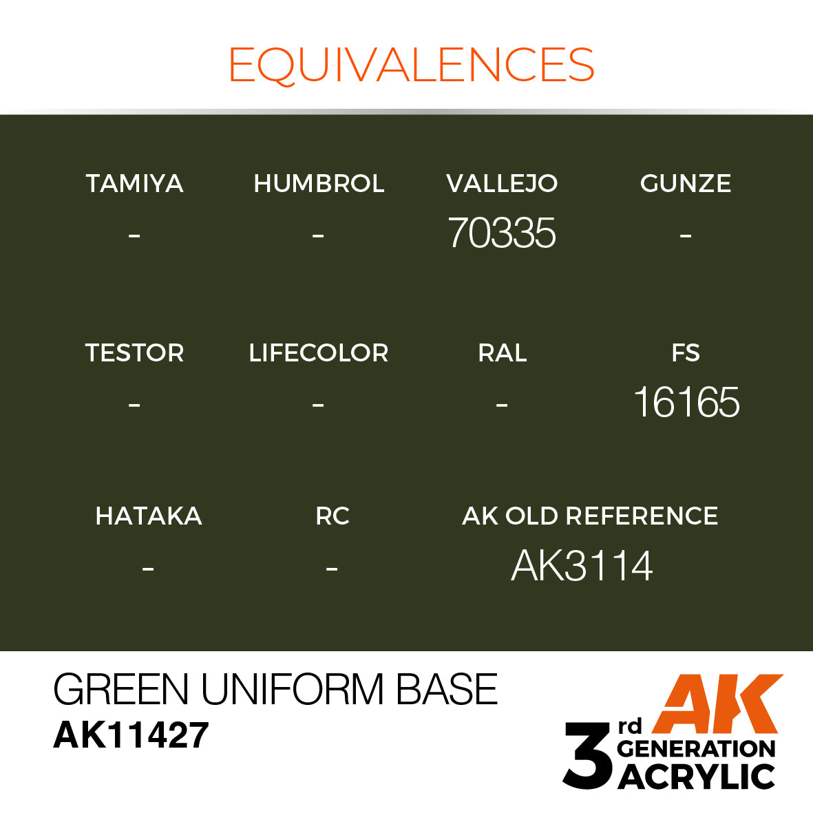 Green Uniform Base - vista 3 - AK