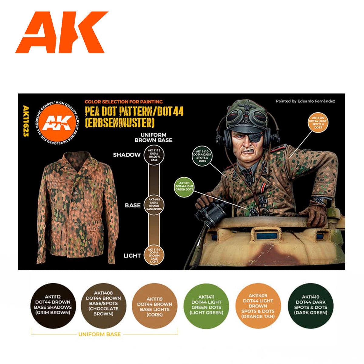 PEA DOT PATTERN/DOT44 (ERBSENMUSTER) - vista 2 - AK