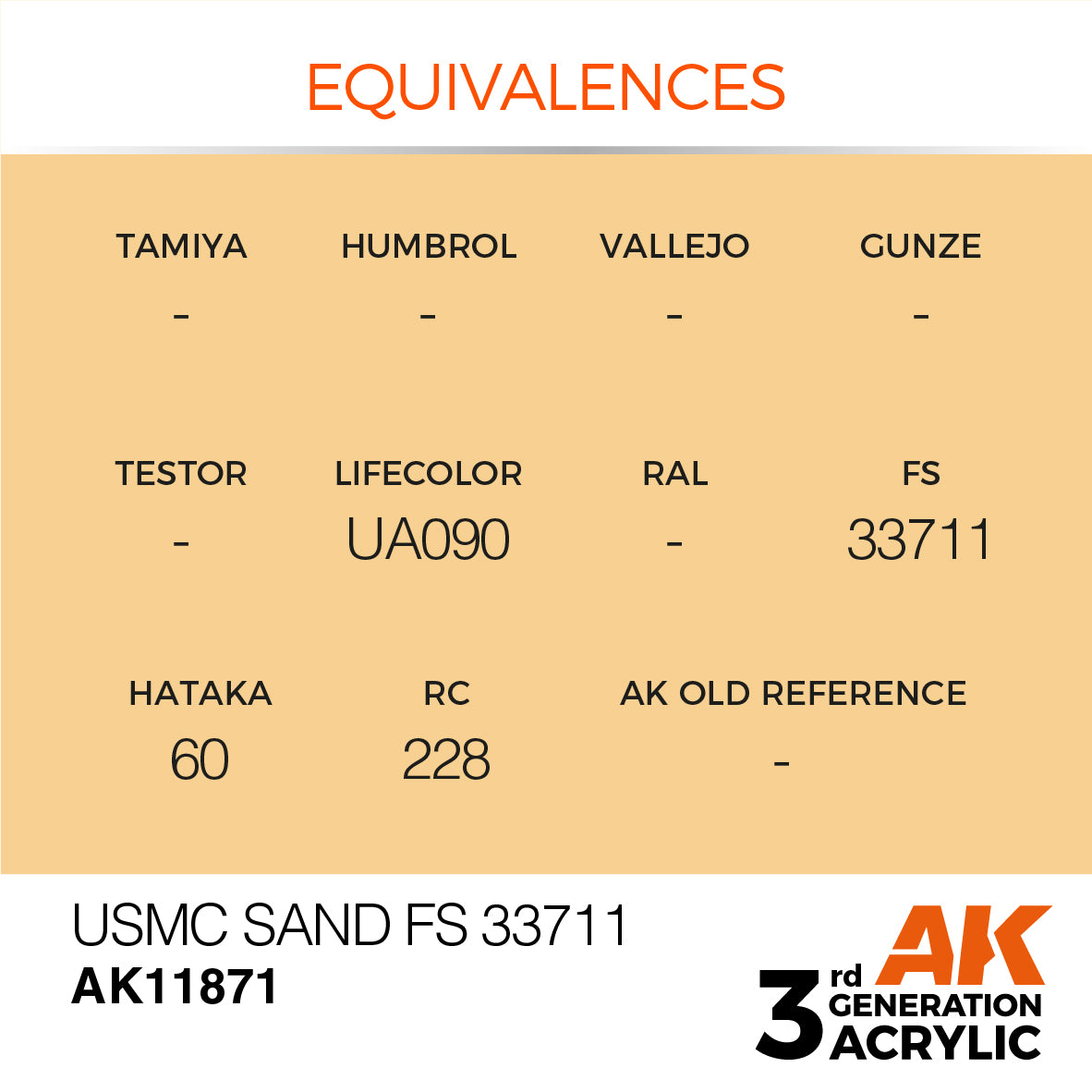 USMC Sand FS 33711 - vista 3 - AK
