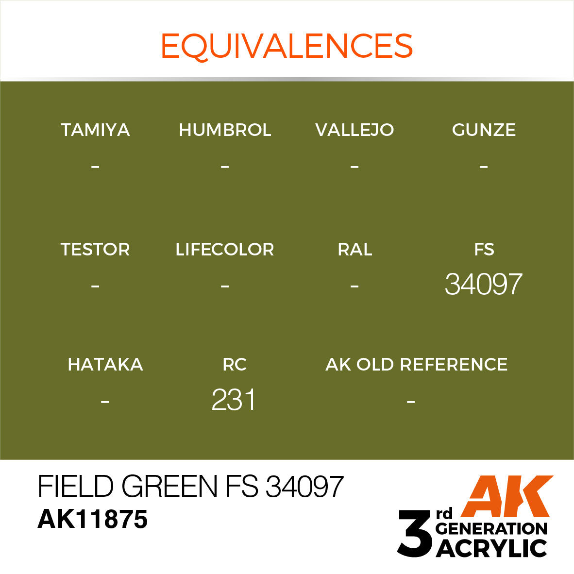 Field Green FS 34097 - vista 3 - AK