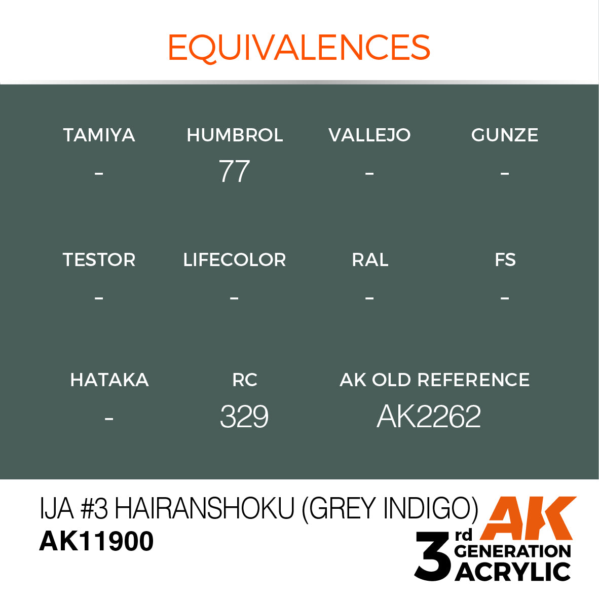 IJA #3 Hairanshoku (Grey Indigo) - vista 3 - AK