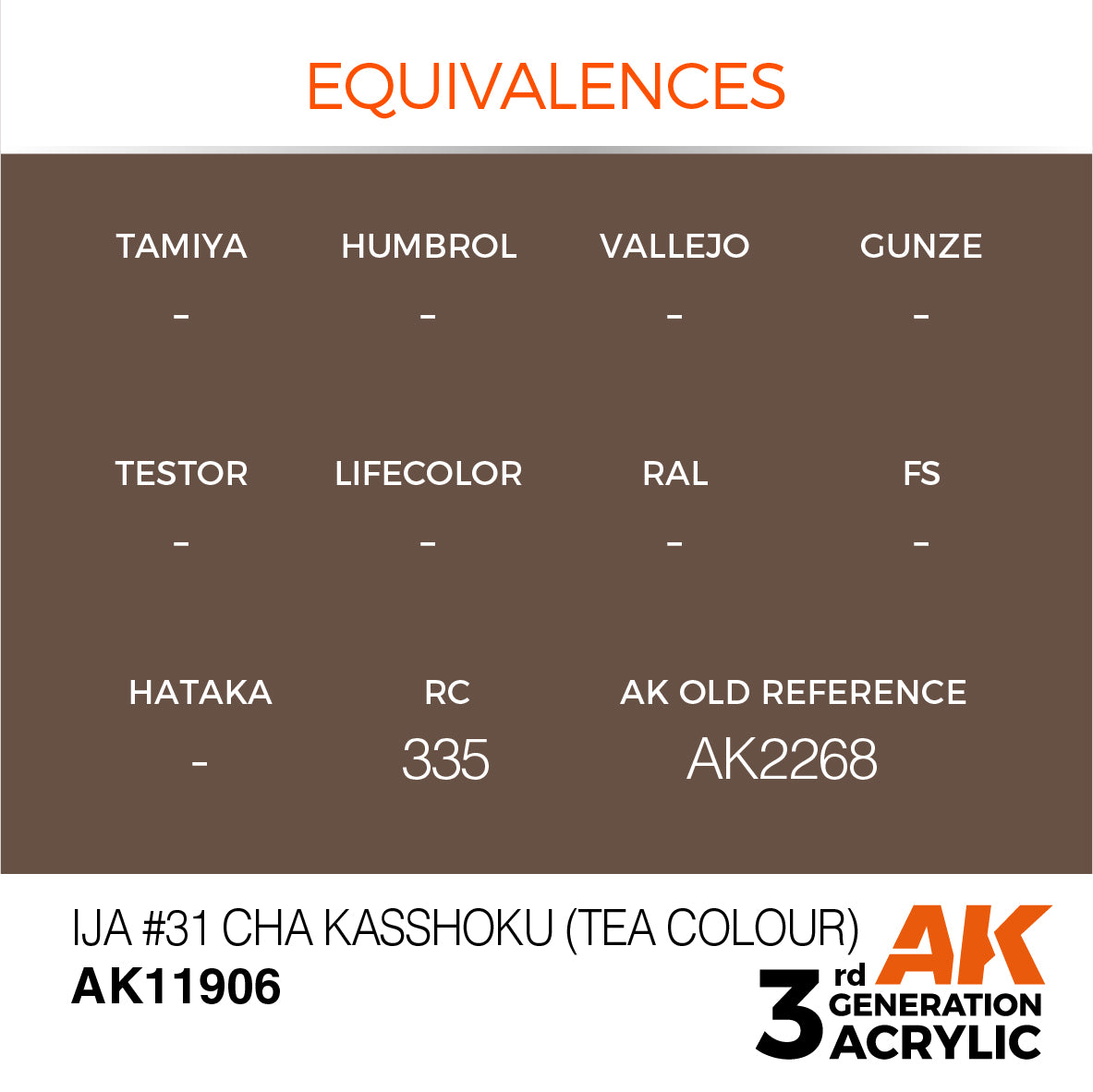 IJA #31 Cha Kasshoku (Tea Colour) - vista 3 - AK