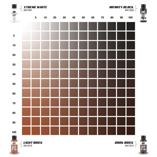LIGHT BRICK & DARK BRICK DUAL EXO Set 23 - vista 2 - AK