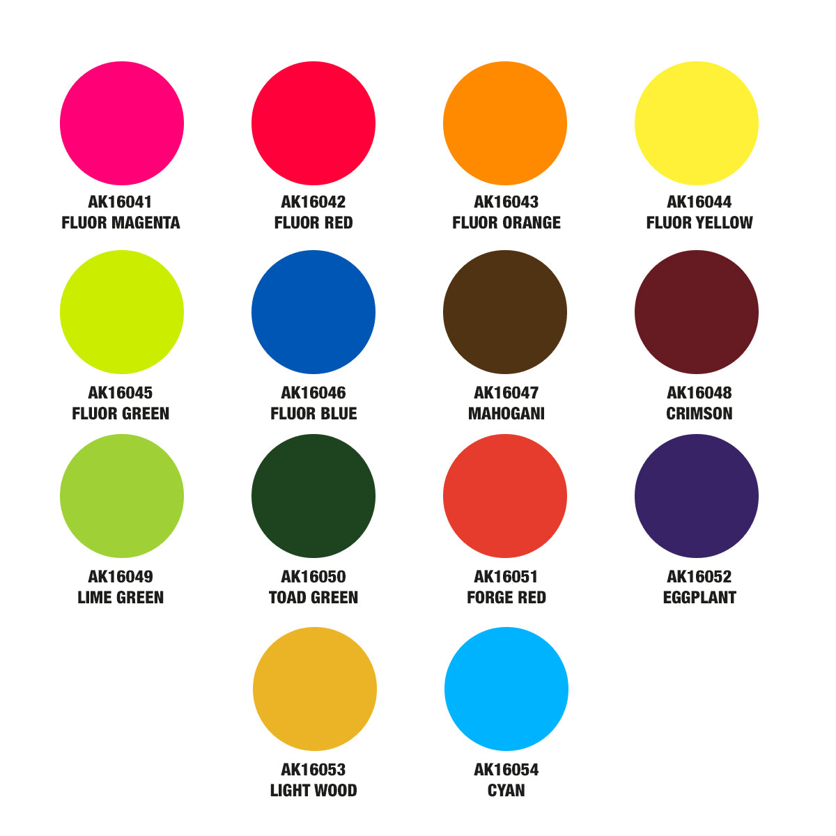 SPECIAL BOX FULL RANGE THE INKS (28 colors X 30 ml) - vista 6 - AK