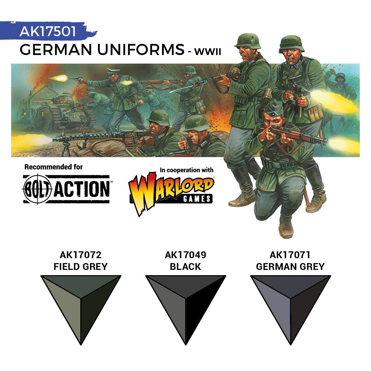 GERMAN WWII UNIFORMS – QUICK GEN SET - vista 3 - AK