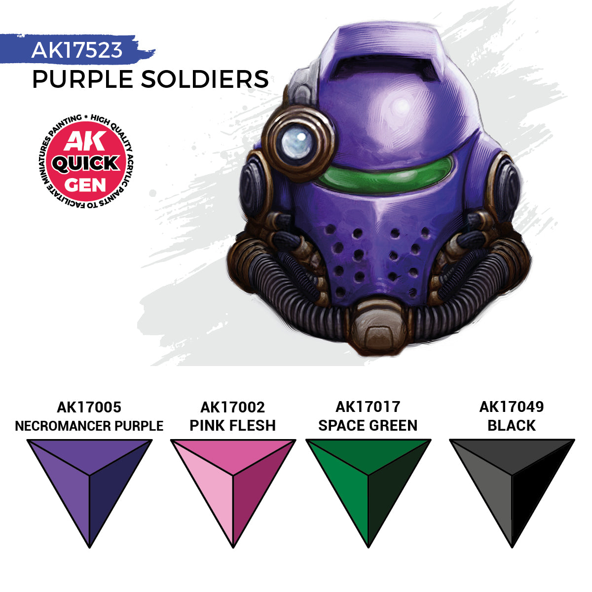 PURPLE SOLDIERS – QUICK GEN SET - vista 3 - AK