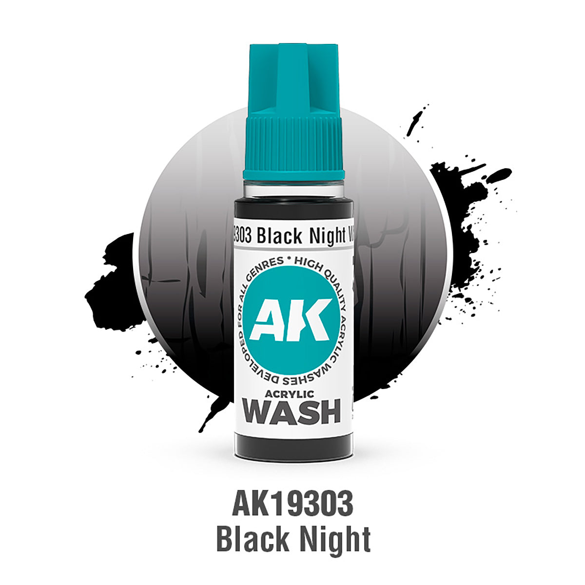 Ak19303 Black Night Wash - AK