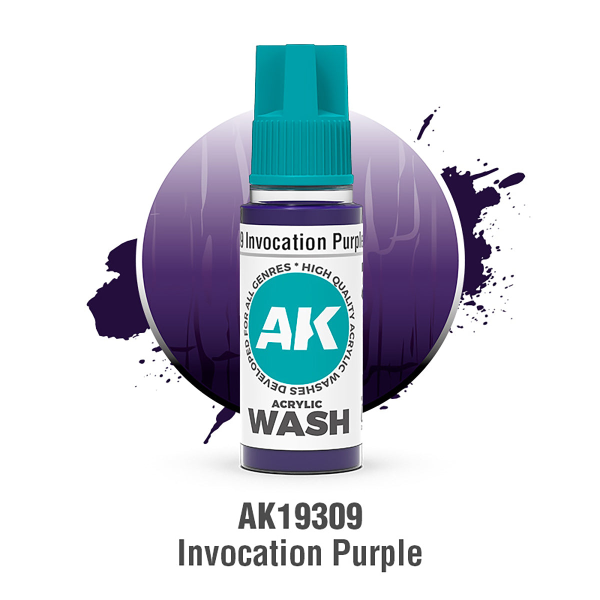 Ak19309 Invocation Purple Wash - AK