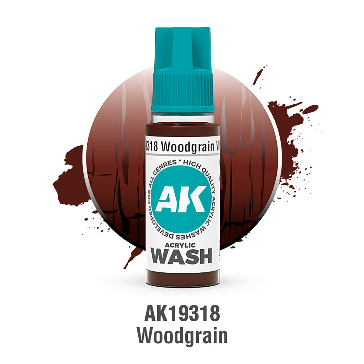 Ak19318 Woodgrain Wash - AK