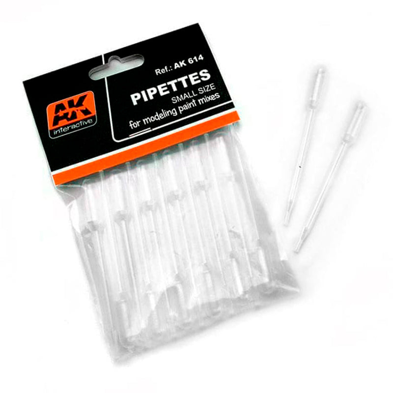 Pipetas pequeñas 12 unidades - AK