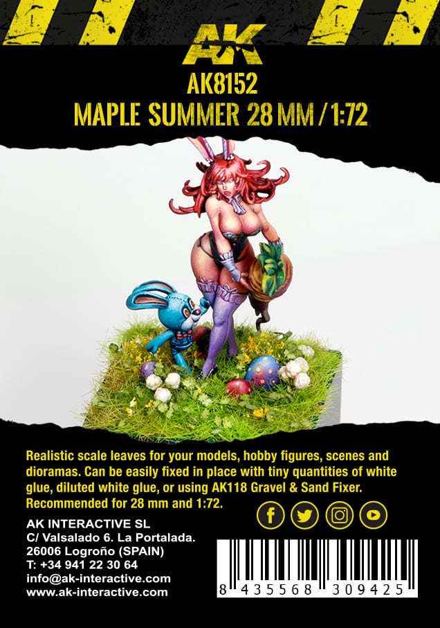 MAPLE SUMMER LEAVES 28MM / 1:72 (7gr. Bag) - vista 3 - AK