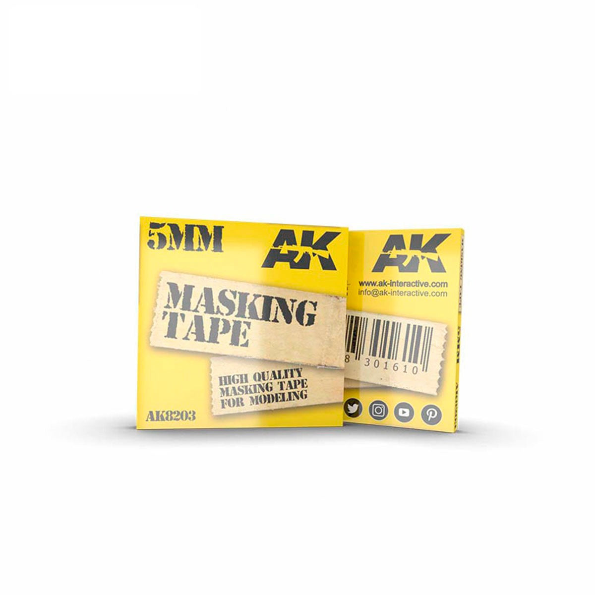 CINTA DE ENMASCARAR: 5MM - AK