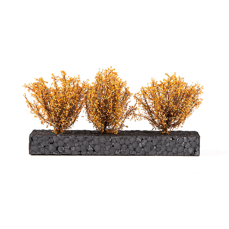 DARK YELLOW BUSHES 4-5CM 1:35 / 75MM / 90MM - vista 2 - AK