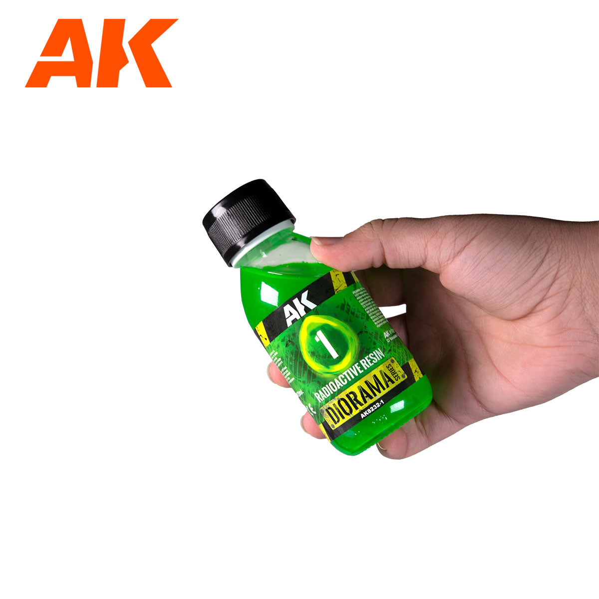 RESIN RADIOACTIVE WATER – 2 components epoxy resin 180ML - vista 2 - AK