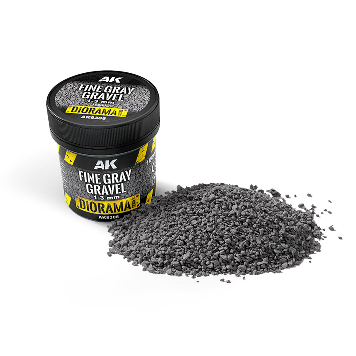 FINE GRAY GRAVEL 1-3 MM - AK Interactive AK8308