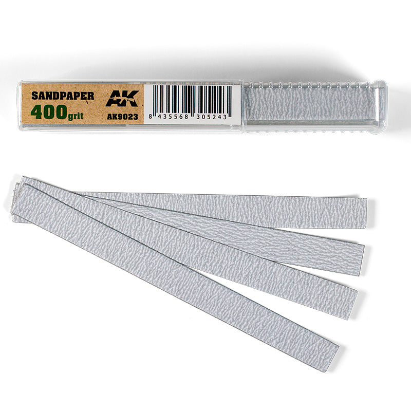 PAPEL DE LIJA GRANO 400 (SECO) - AK