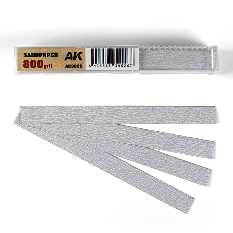 PAPEL DE LIJA GRANO 800 (SECO) - AK