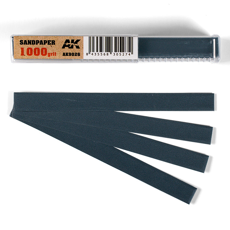 PAPEL DE LIJA GRANO 1000 (HÚMEDA) - AK