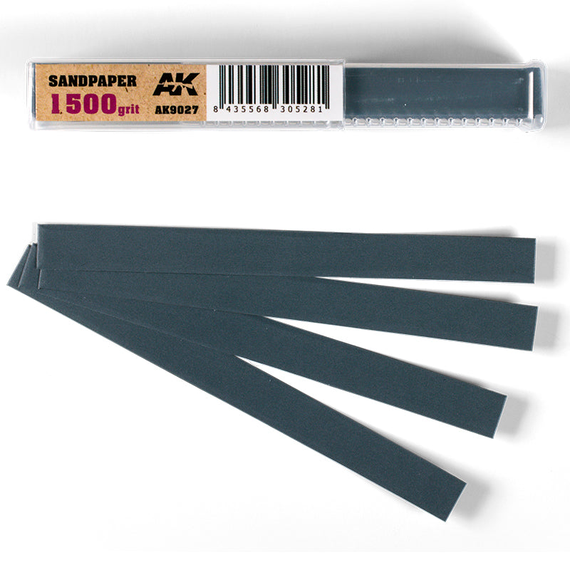 PAPEL DE LIJA GRANO 1500 (HÚMEDA) - AK