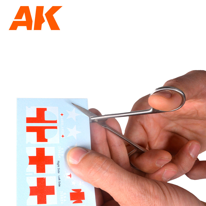 TIJERAS RECTAS – ESPECIALES para CALCAS Y PAPEL - vista 3 - AK