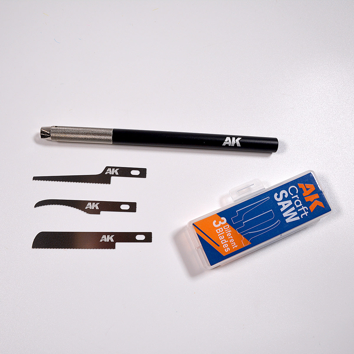 SET DE SIERRA PARA MANUALIDADES (3 HOJAS) - vista 2 - AK