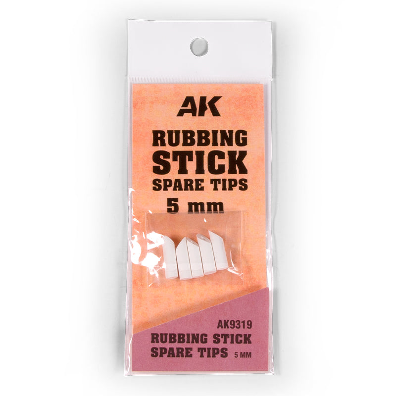 RUBBING STICK SPARE TIPS 5mm - AK