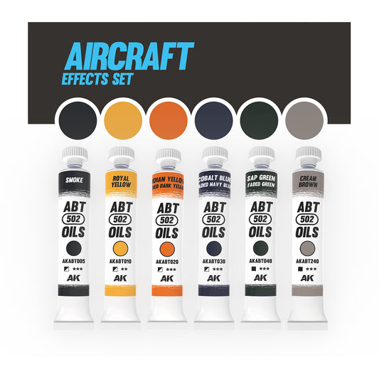 AIRCRAFT EFFECTS SET - ABT 502 OILS