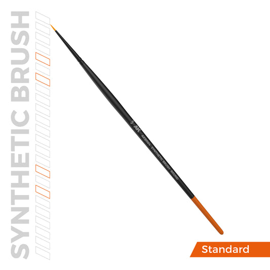 AK SYNTHETIC BRUSH - ROUND 4/0