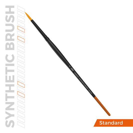 AK SYNTHETIC BRUSH - ROUND 2
