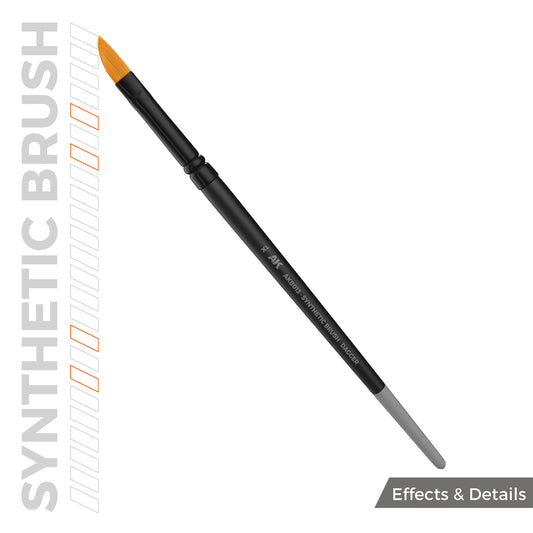 AK SYNTHETIC BRUSH – DAGGER XL