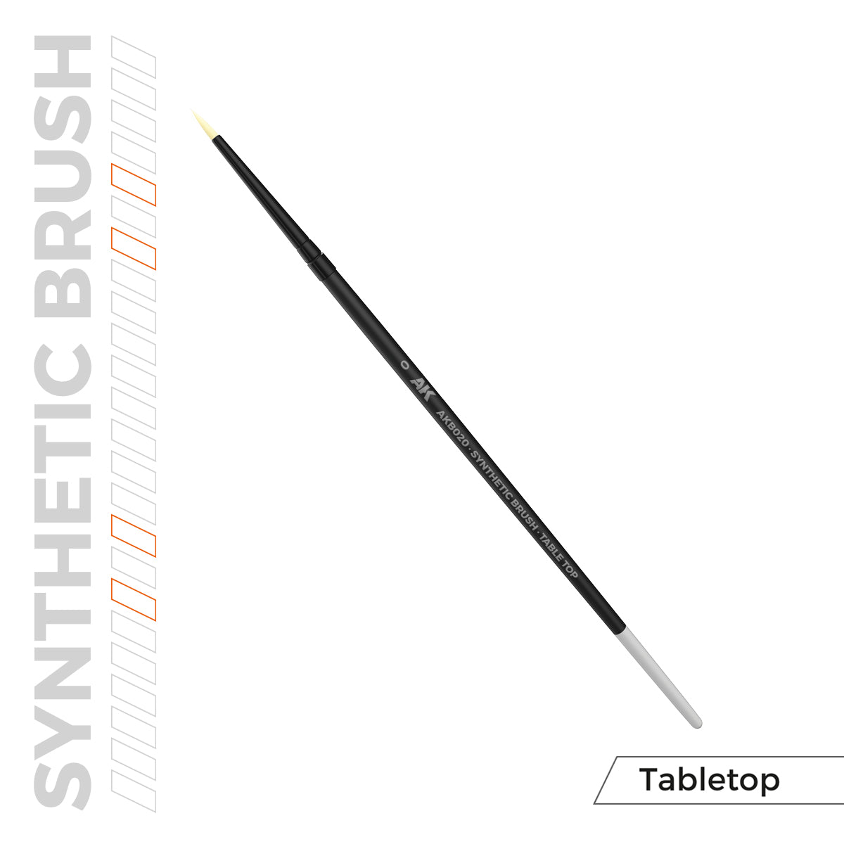 AK SYNTHETIC TABLETOP BRUSH - 0 - vista 3 - AK