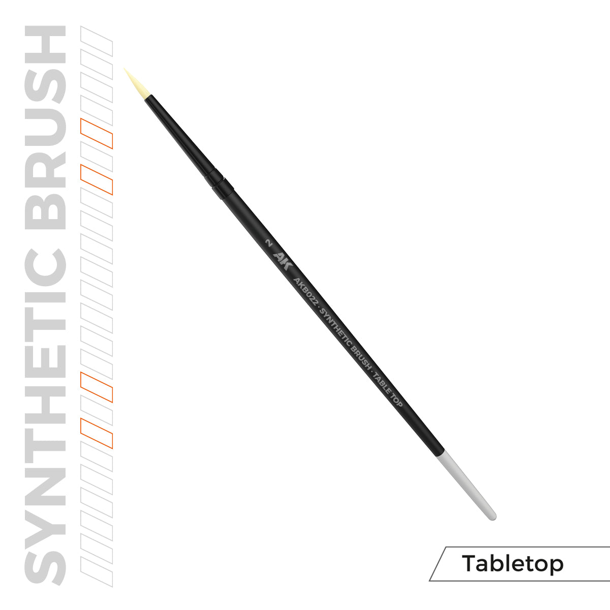 AK SYNTHETIC TABLETOP BRUSH - 2 - vista 3 - AK